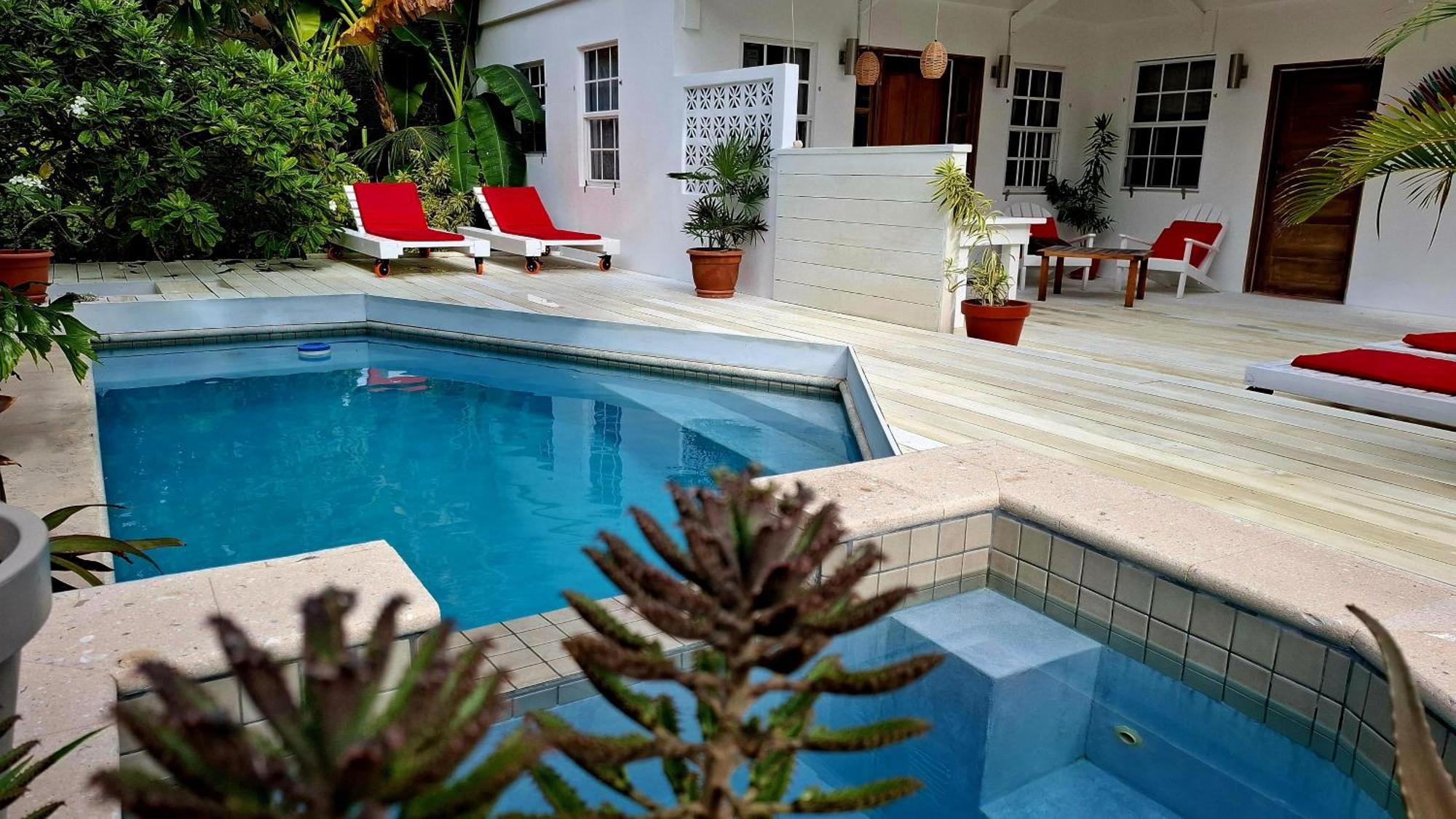 Amanda'S Place Casa Amancer - Sea View, Pool And Tropical Garden Caye Caulker Eksteriør billede