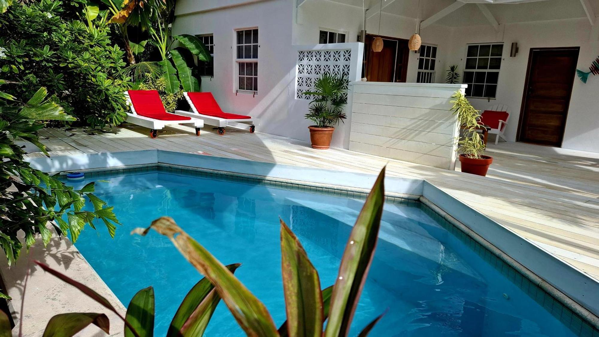 Amanda'S Place Casa Amancer - Sea View, Pool And Tropical Garden Caye Caulker Eksteriør billede
